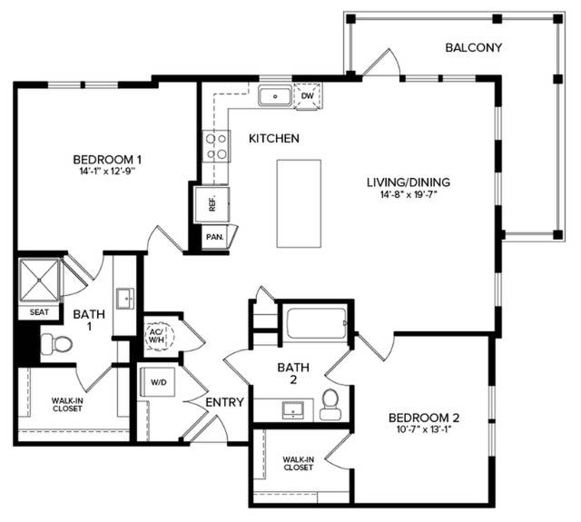 B3B floor plan