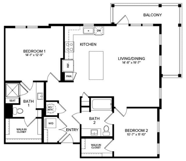 B3C floor plan
