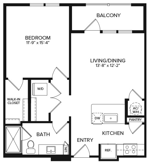 A2A floor plan
