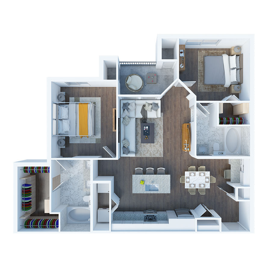 B2 floor plan