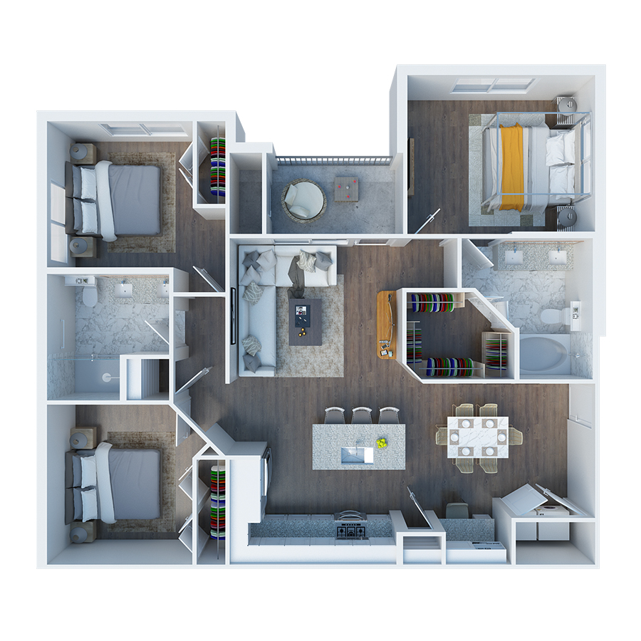 C1 floor plan