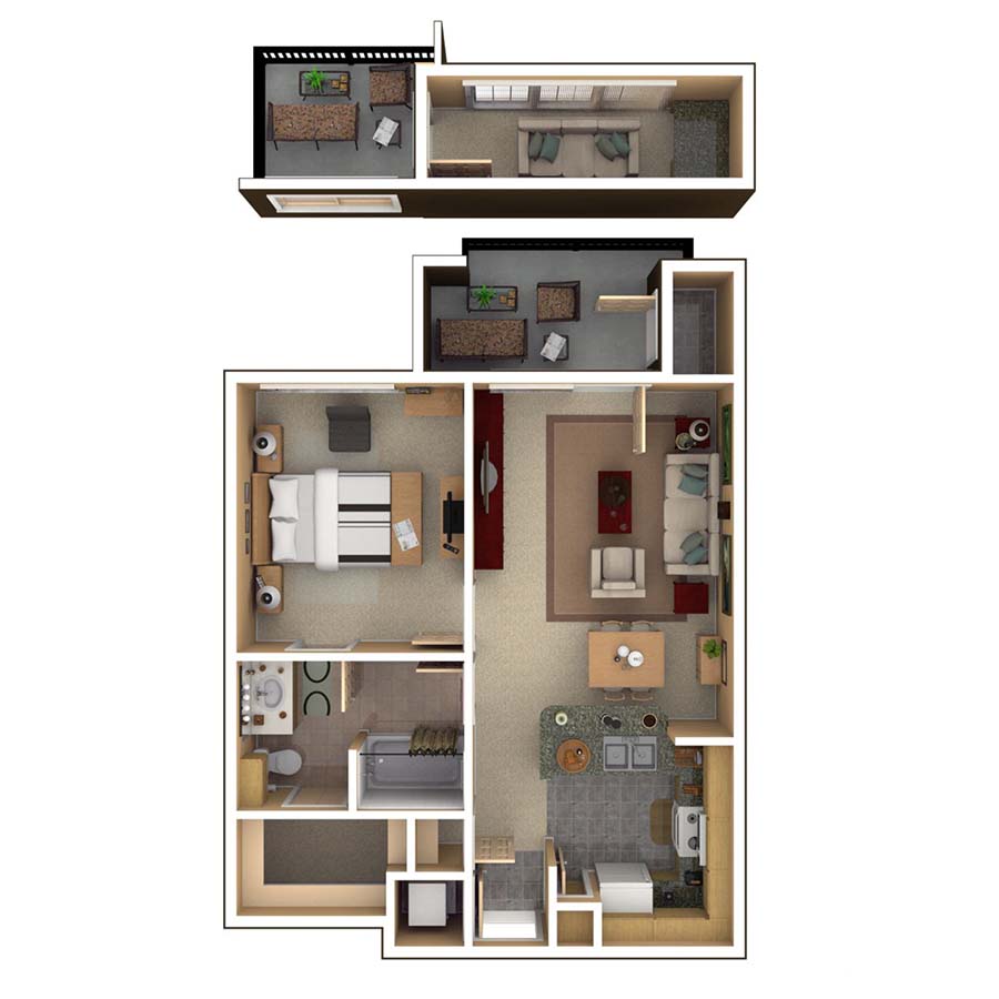 A2 floor plan