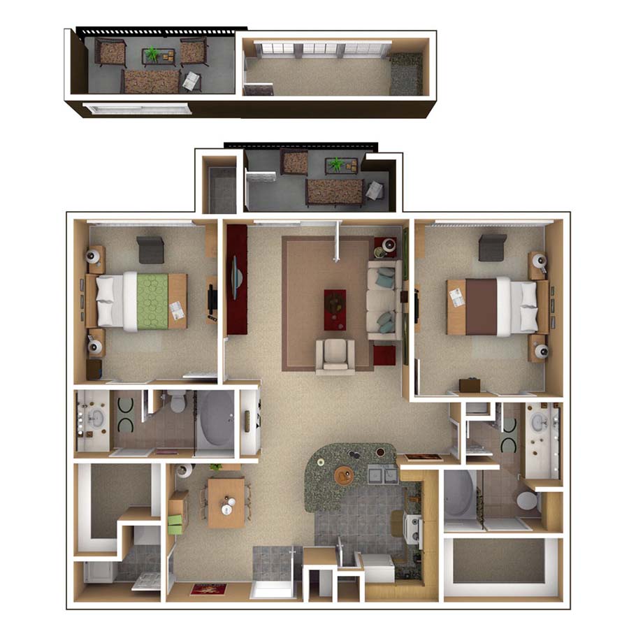 C1 floor plan