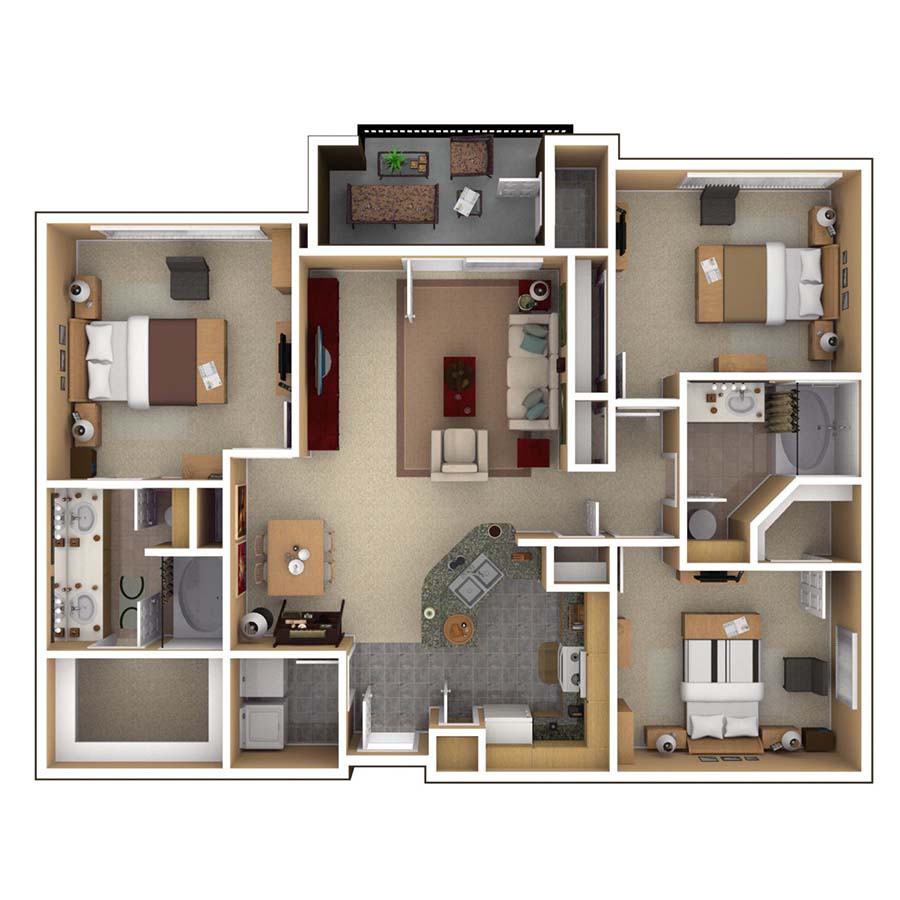 D1 floor plan