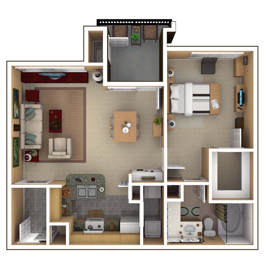 A6 floor plan