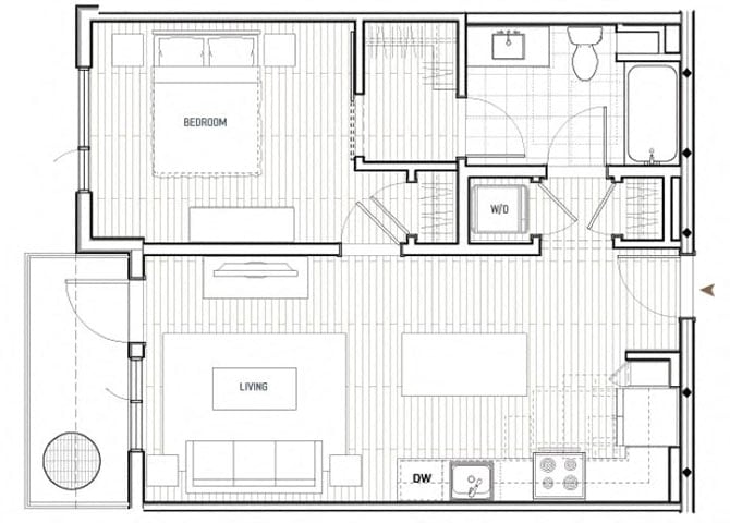 A1 floor plan