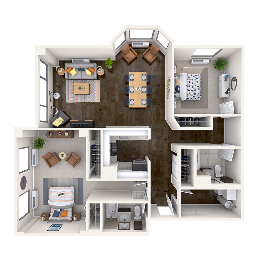 B8 floor plan