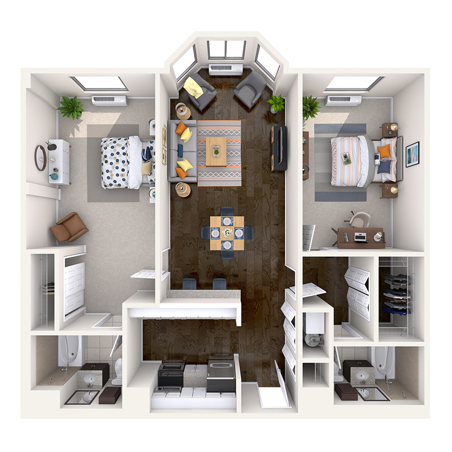 B4 floor plan