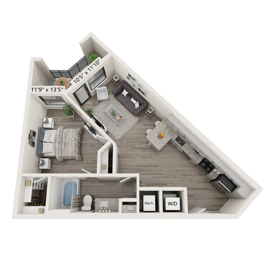 Whitney II floor plan