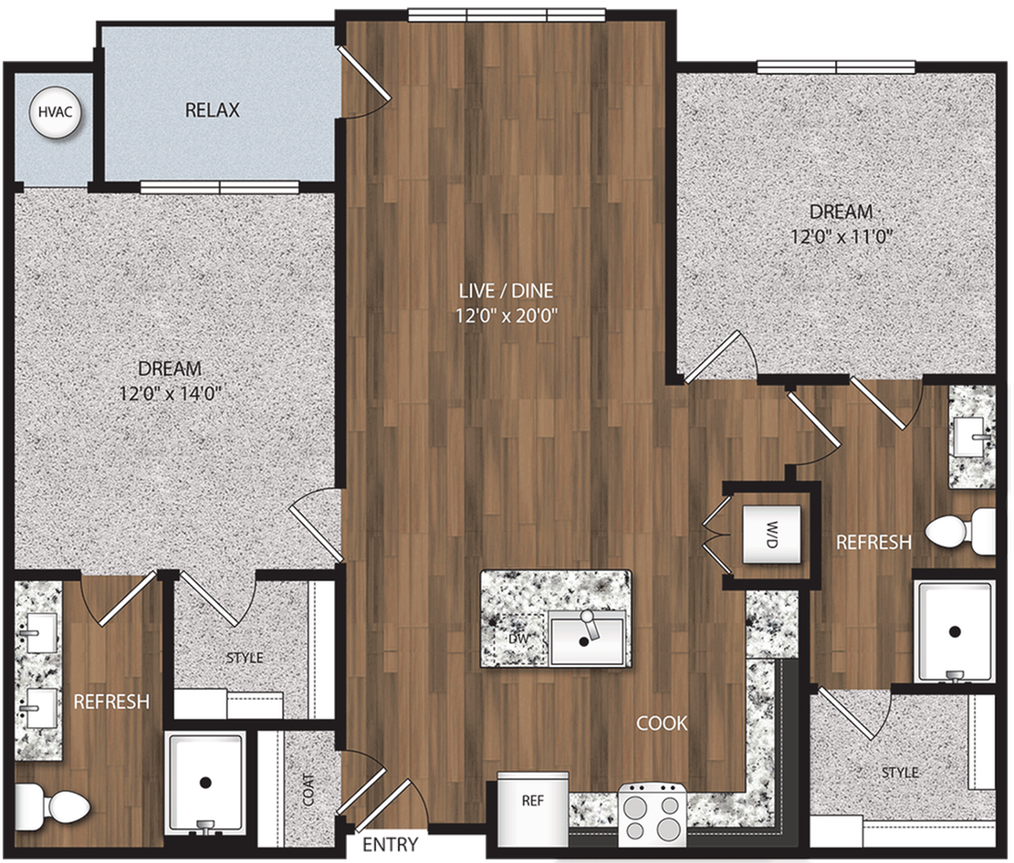 B5 floor plan