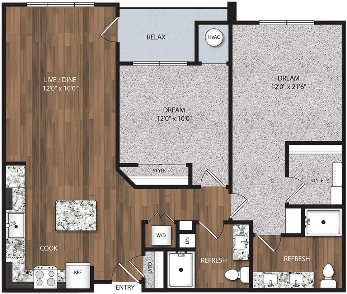 B6 floor plan