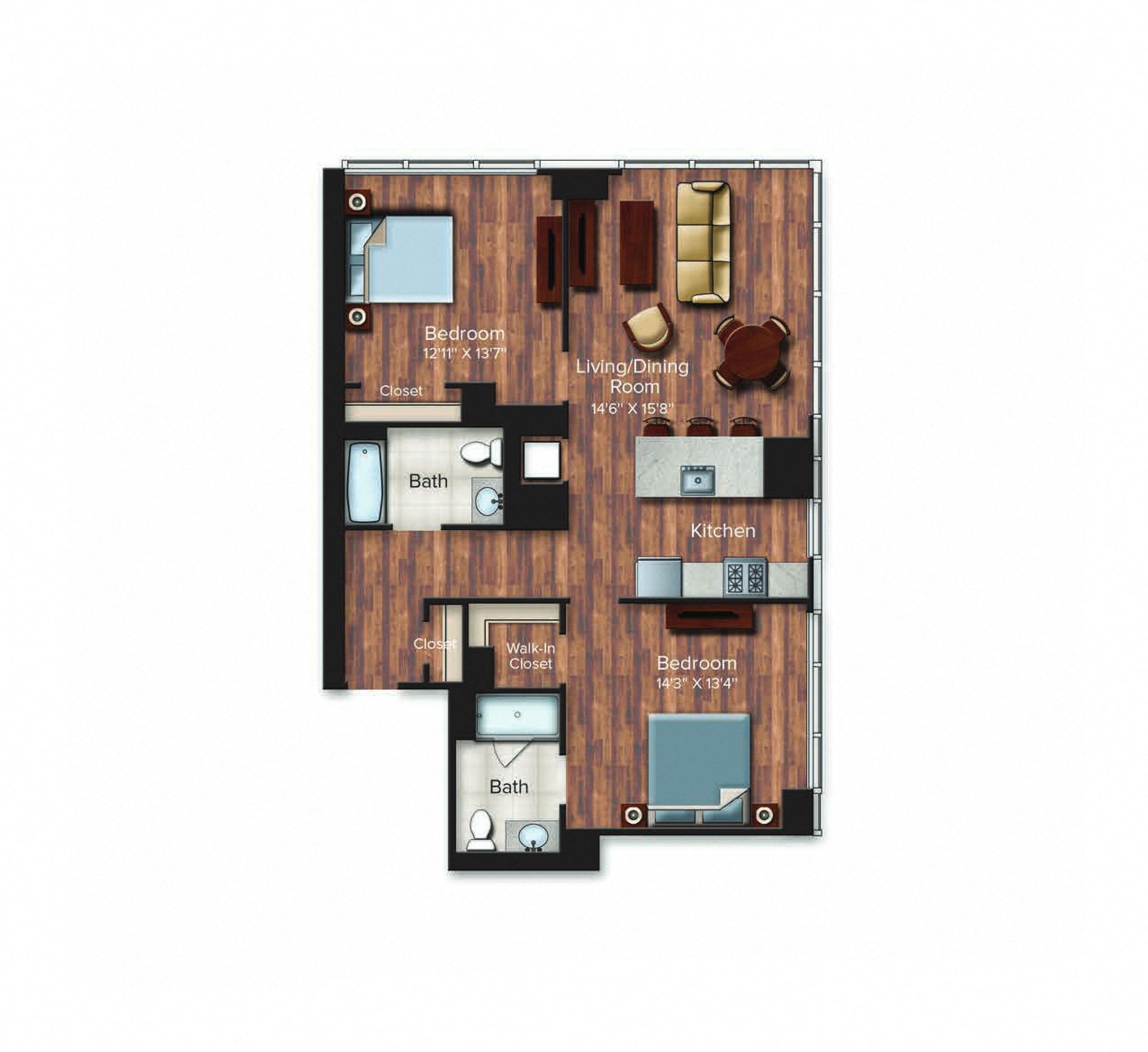 2C-1127 floor plan