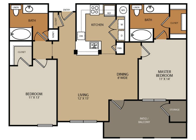 Ironwood floor plan
