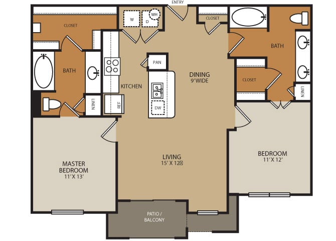 Cholla floor plan