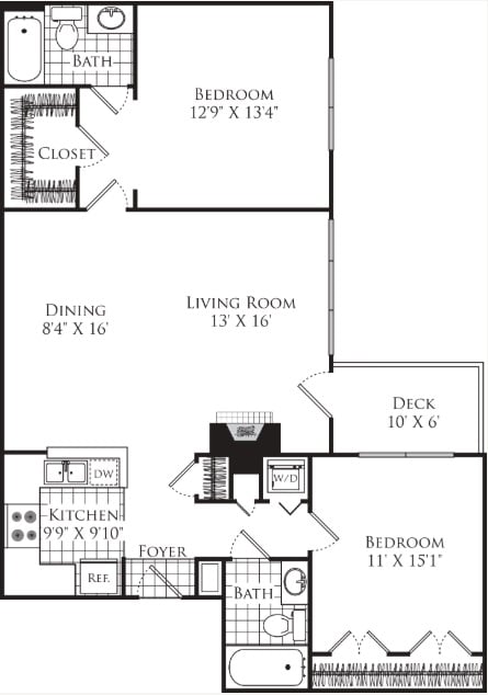B6 floor plan
