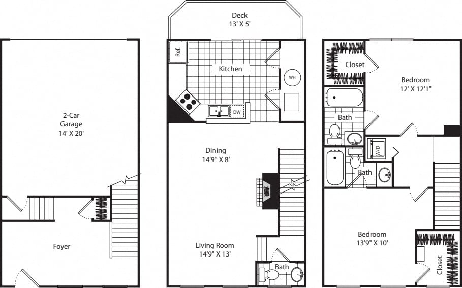 T3 floor plan
