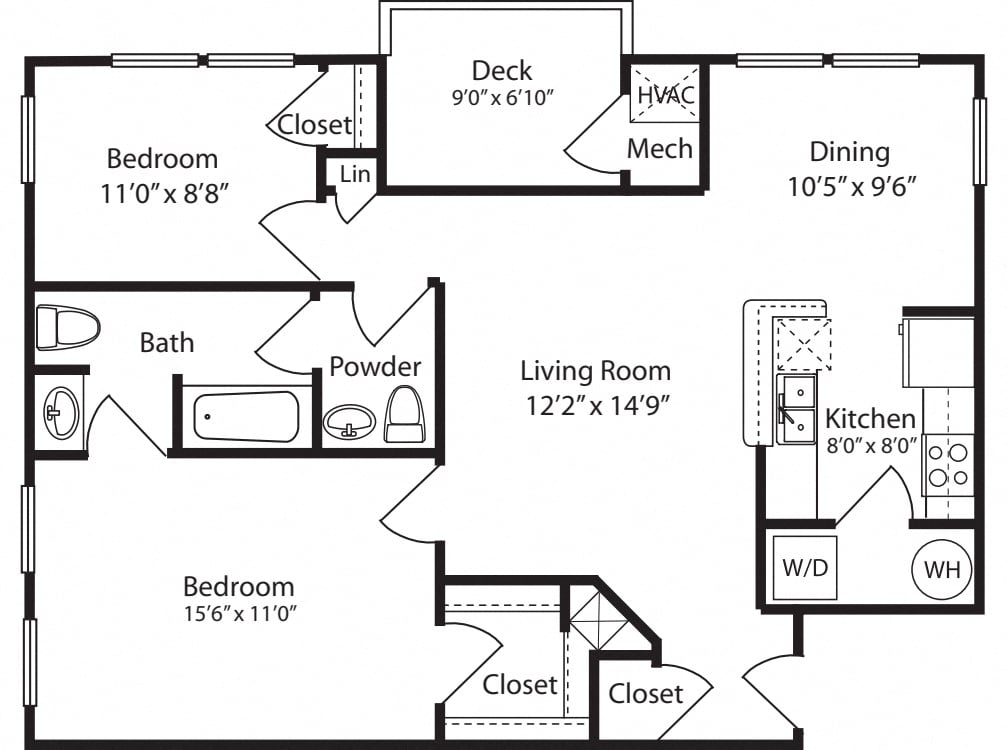 B2 floor plan