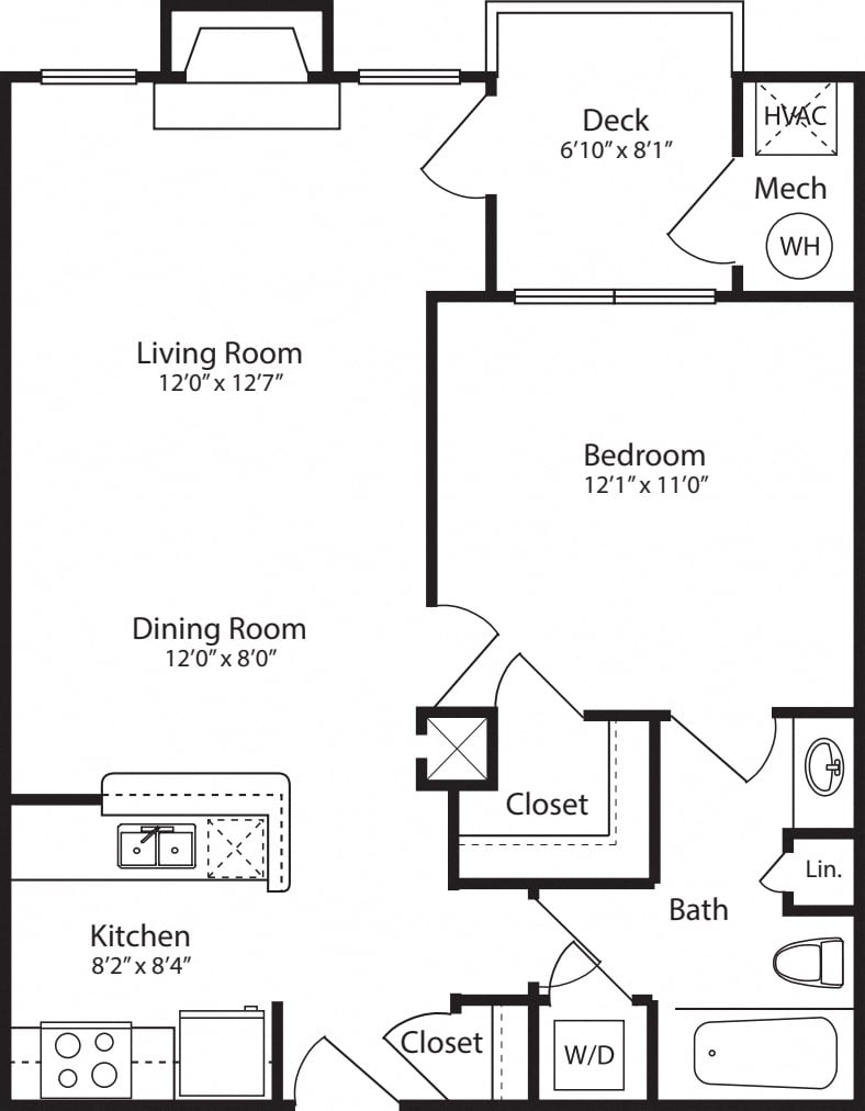 A1 floor plan