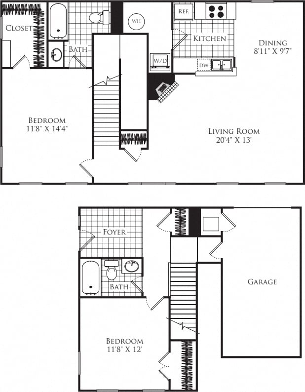 T2 floor plan
