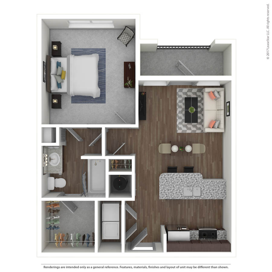 A1 floor plan