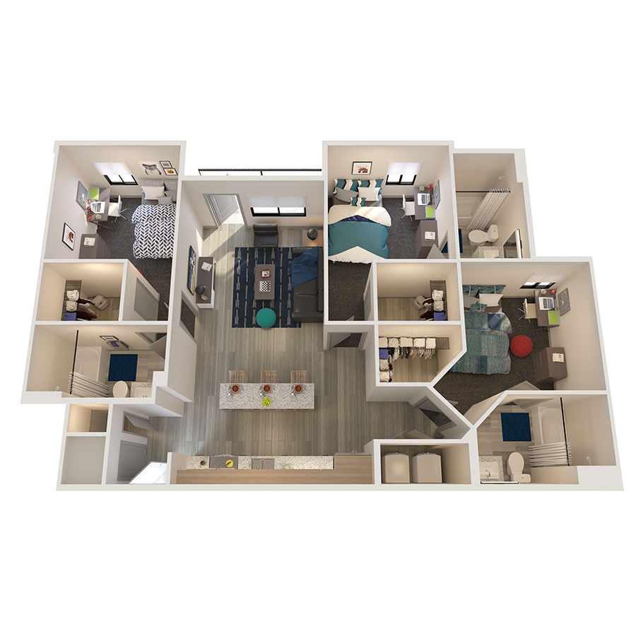C1 floor plan