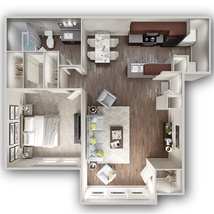 Maple floor plan