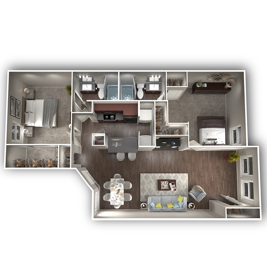 Redwood floor plan