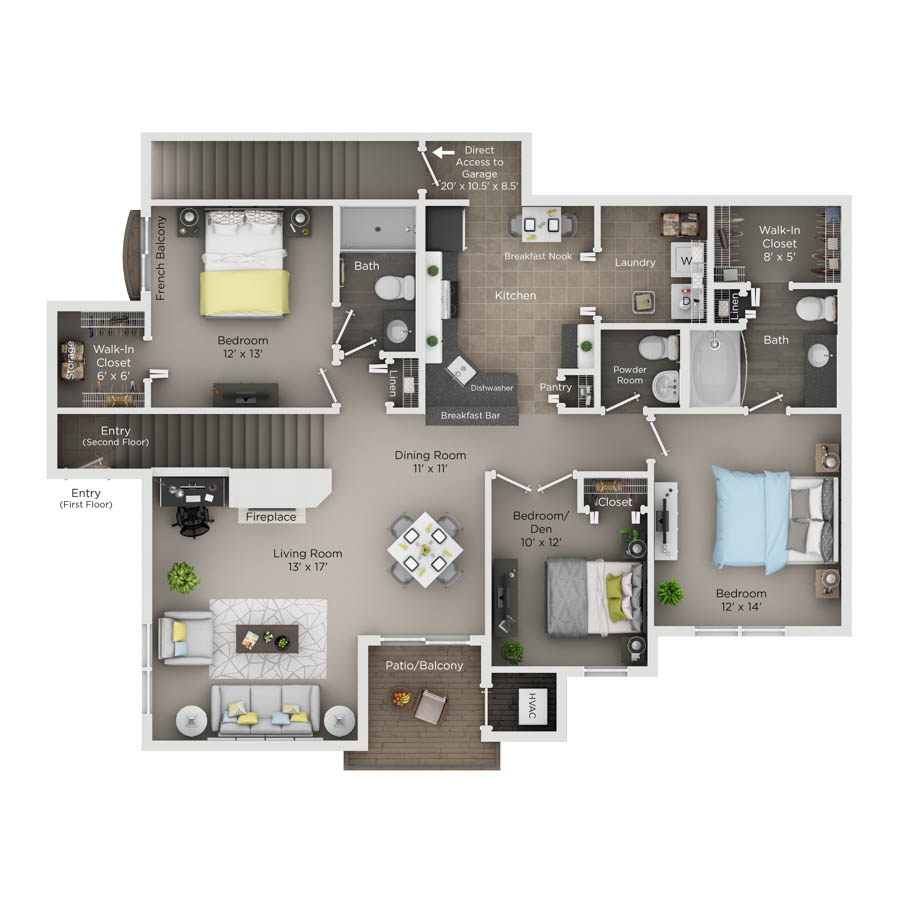 C1R floor plan