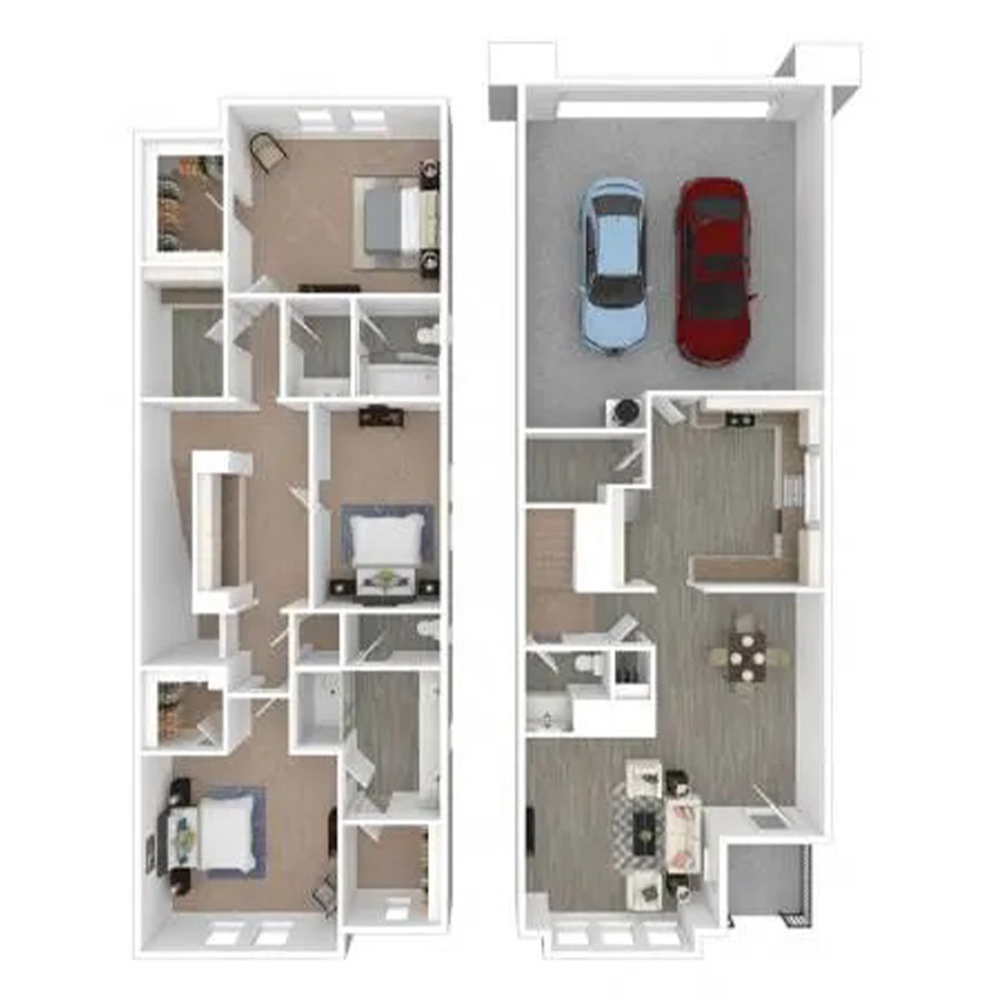 Persano - Townhome floor plan
