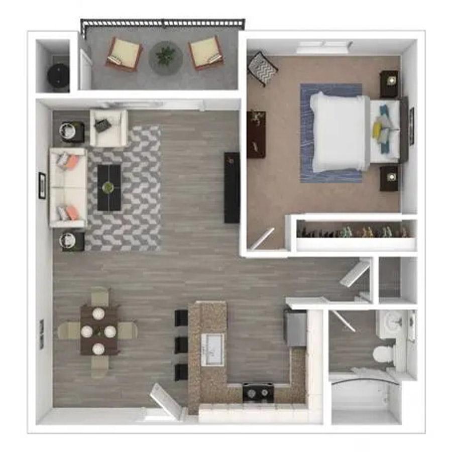 Andalusian floor plan