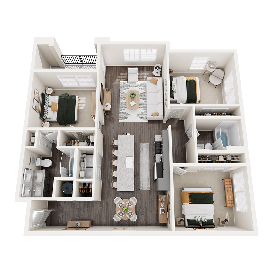 Magnolia floor plan
