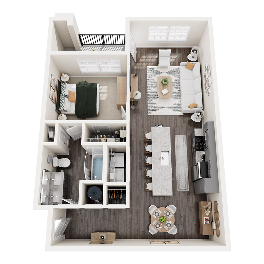 Azalea floor plan