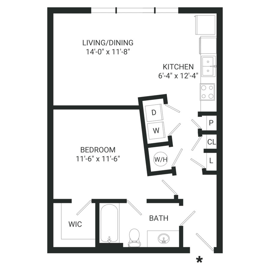 A1 floor plan