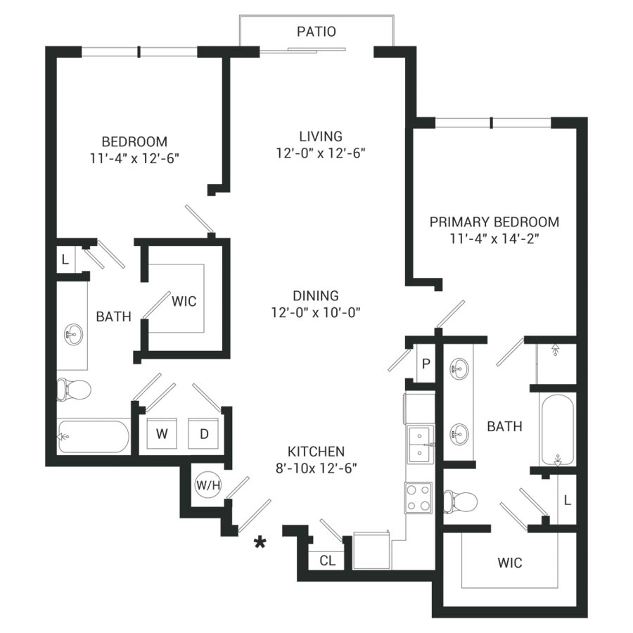 B2 floor plan