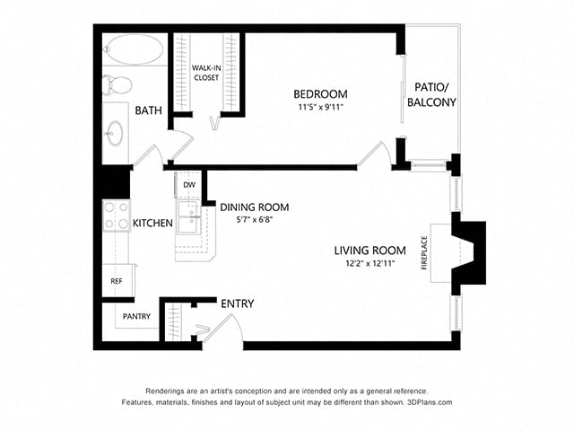 A4 floor plan