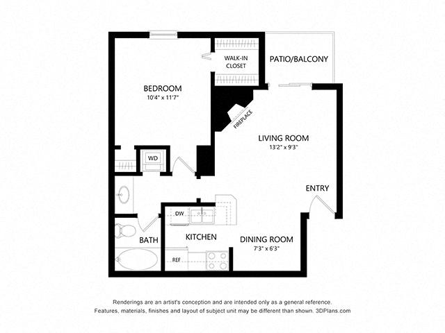 A2 floor plan