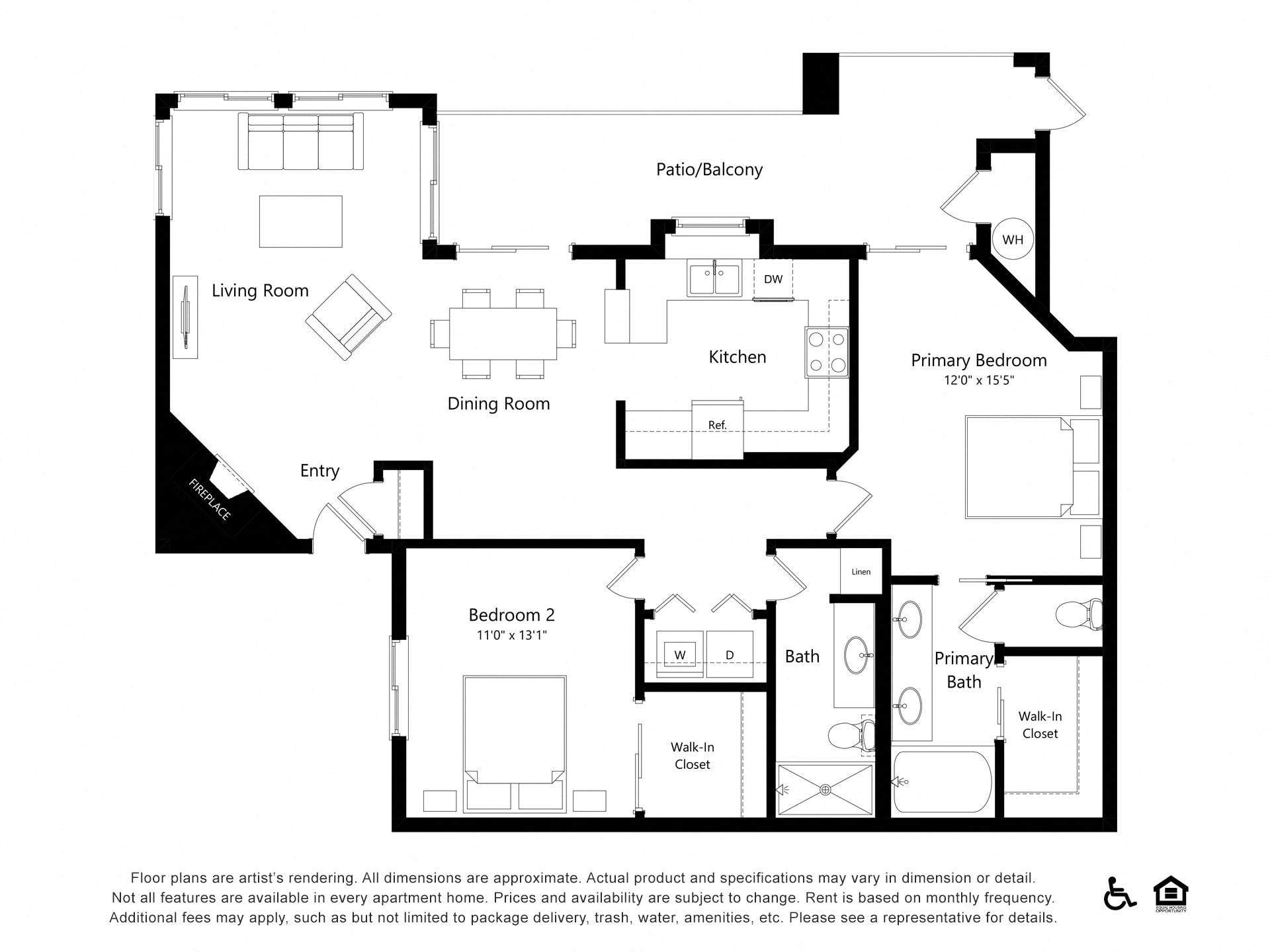 The Seville floor plan