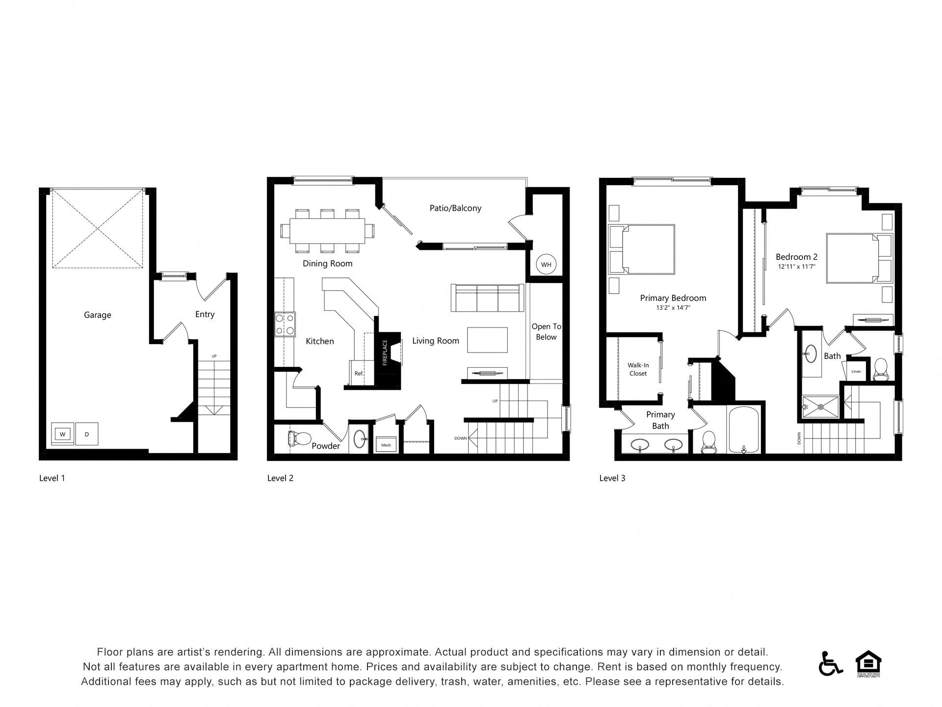 The Milan floor plan