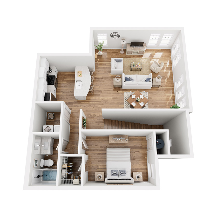 A2 floor plan