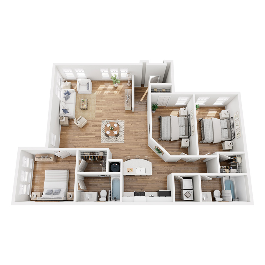 C2 floor plan
