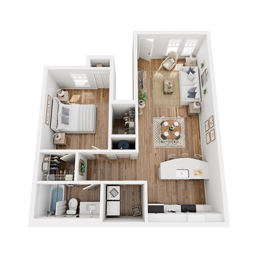 A1 floor plan