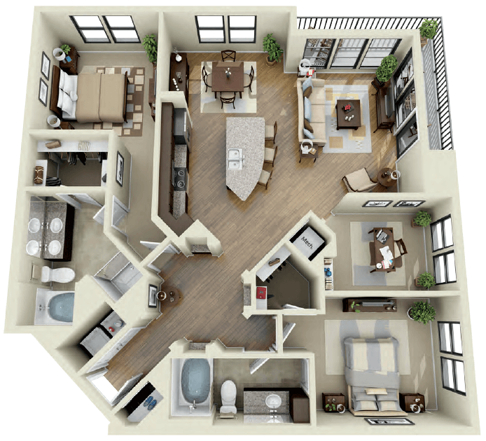 Indigo floor plan