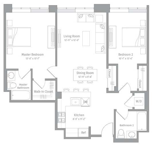 R-B6 floor plan
