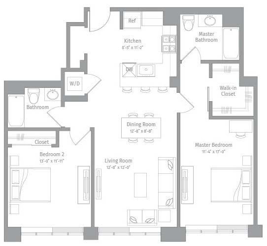 R-B8 floor plan