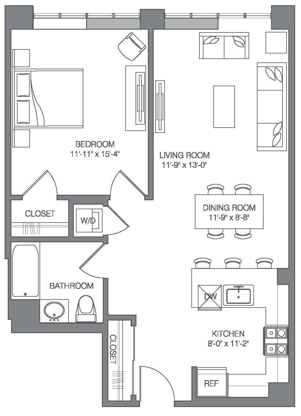 E-A1 floor plan
