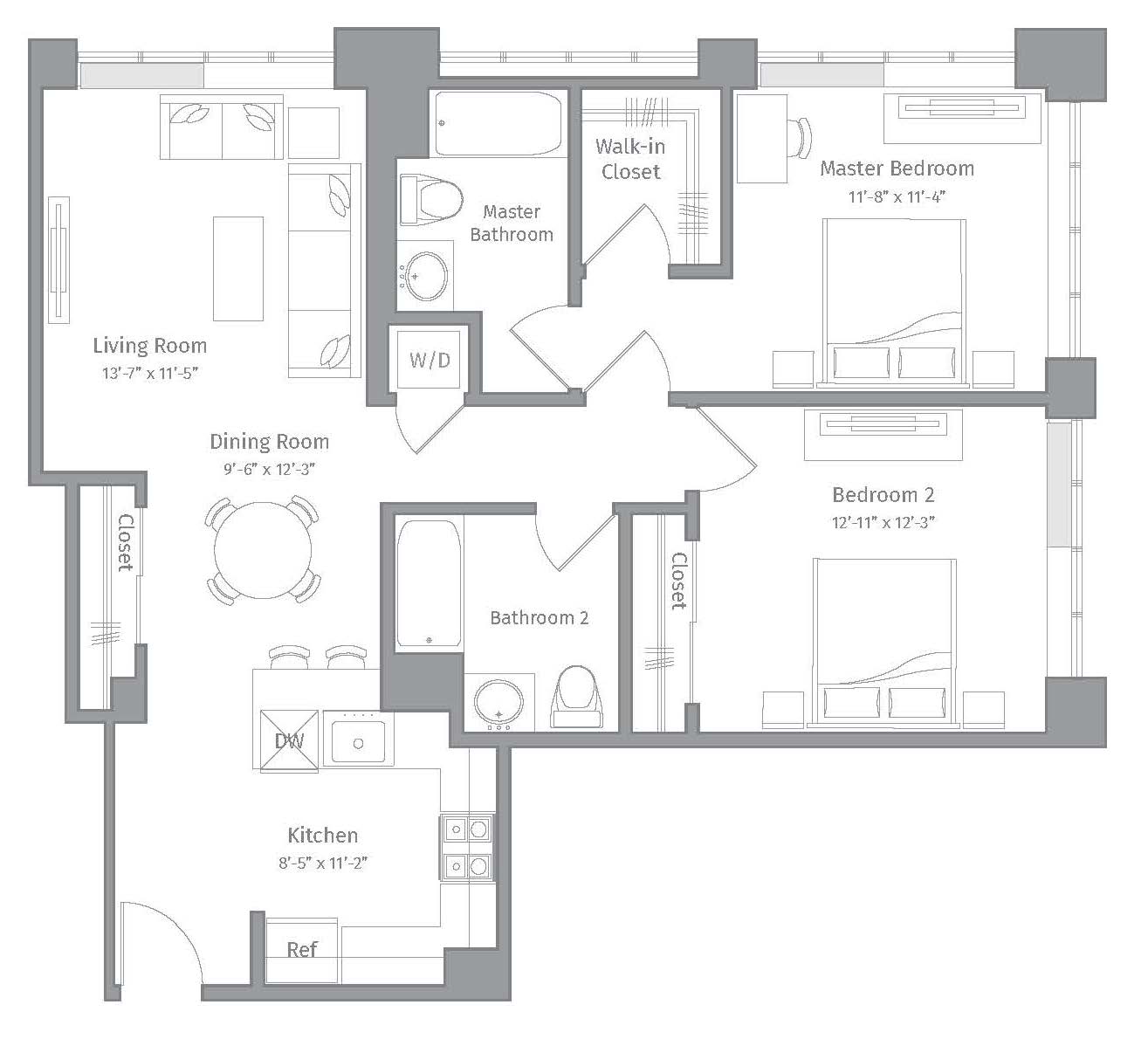 R-B2 floor plan