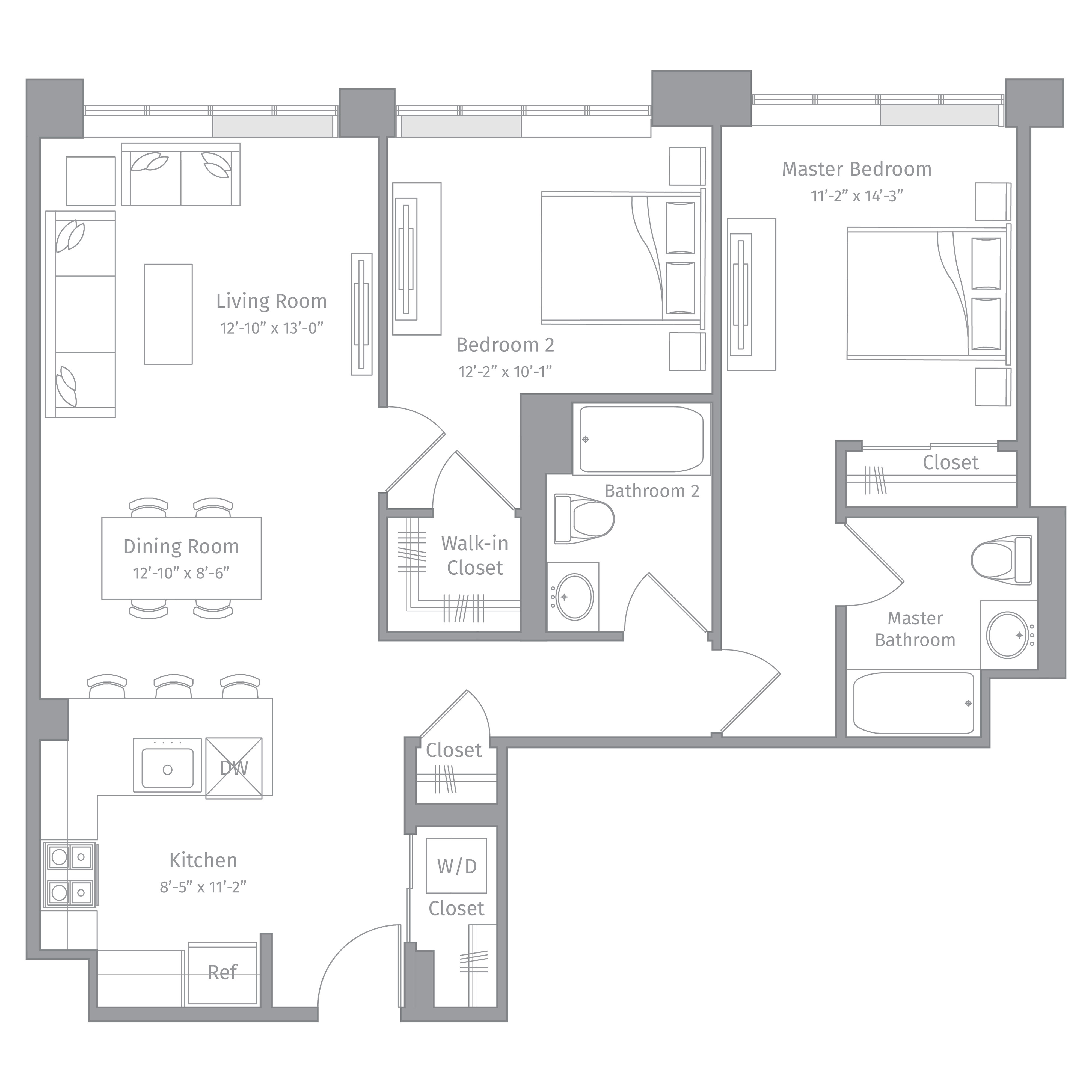R-B3 floor plan
