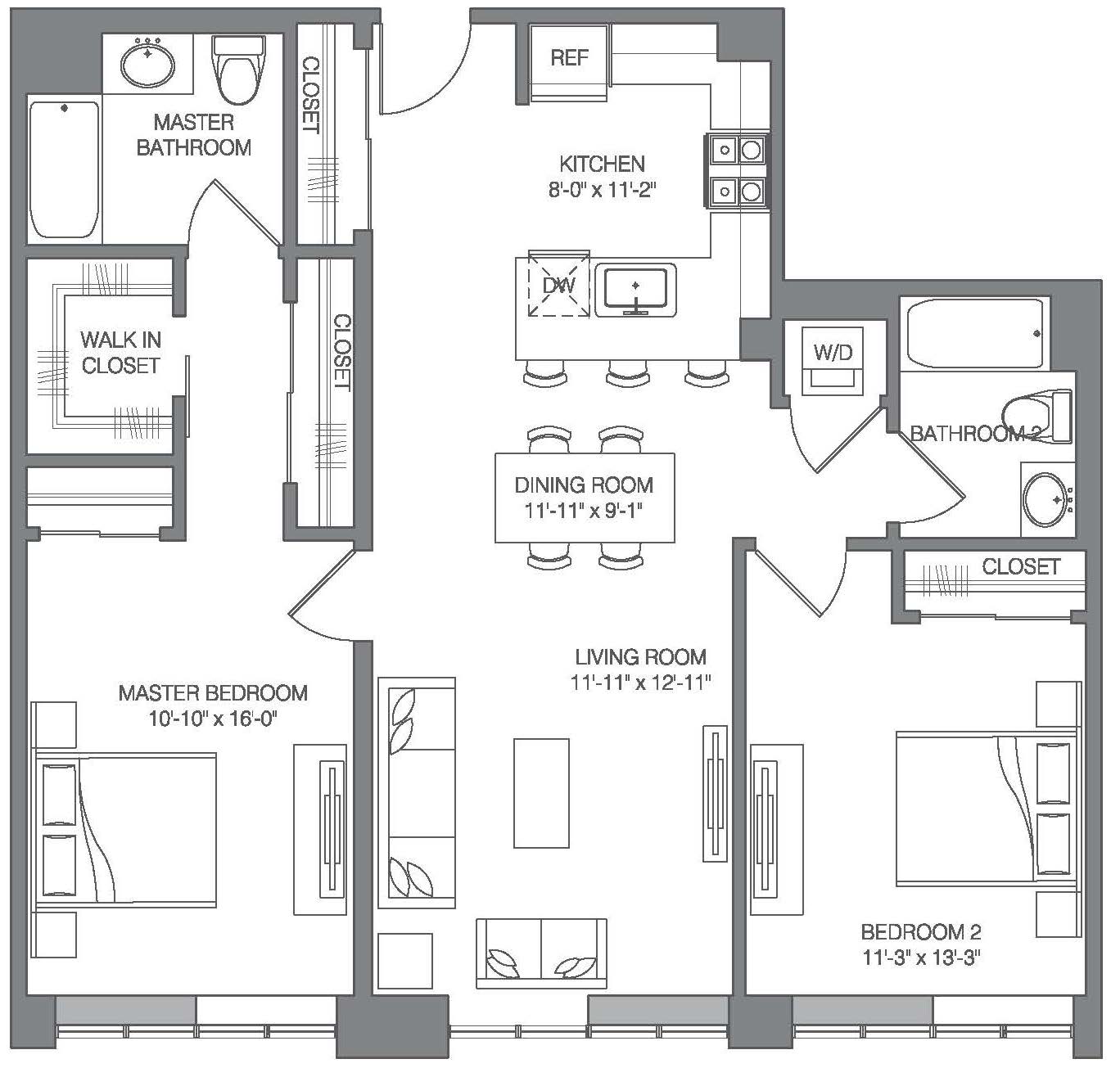 E-B6 floor plan