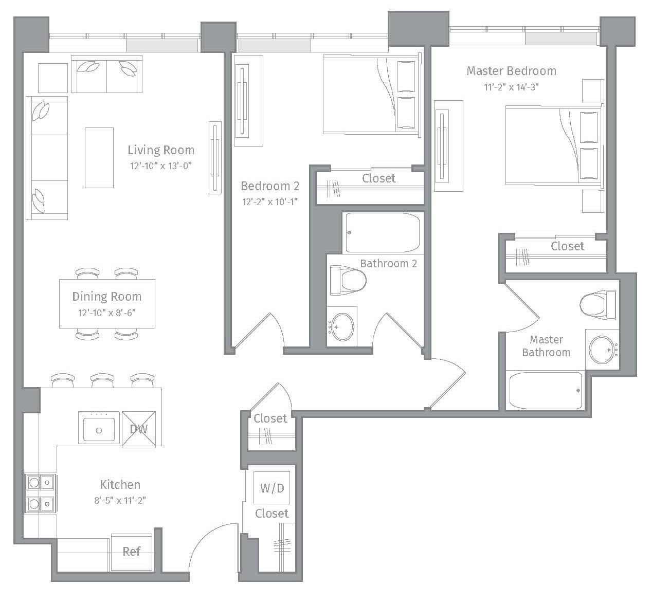 R-B4 floor plan