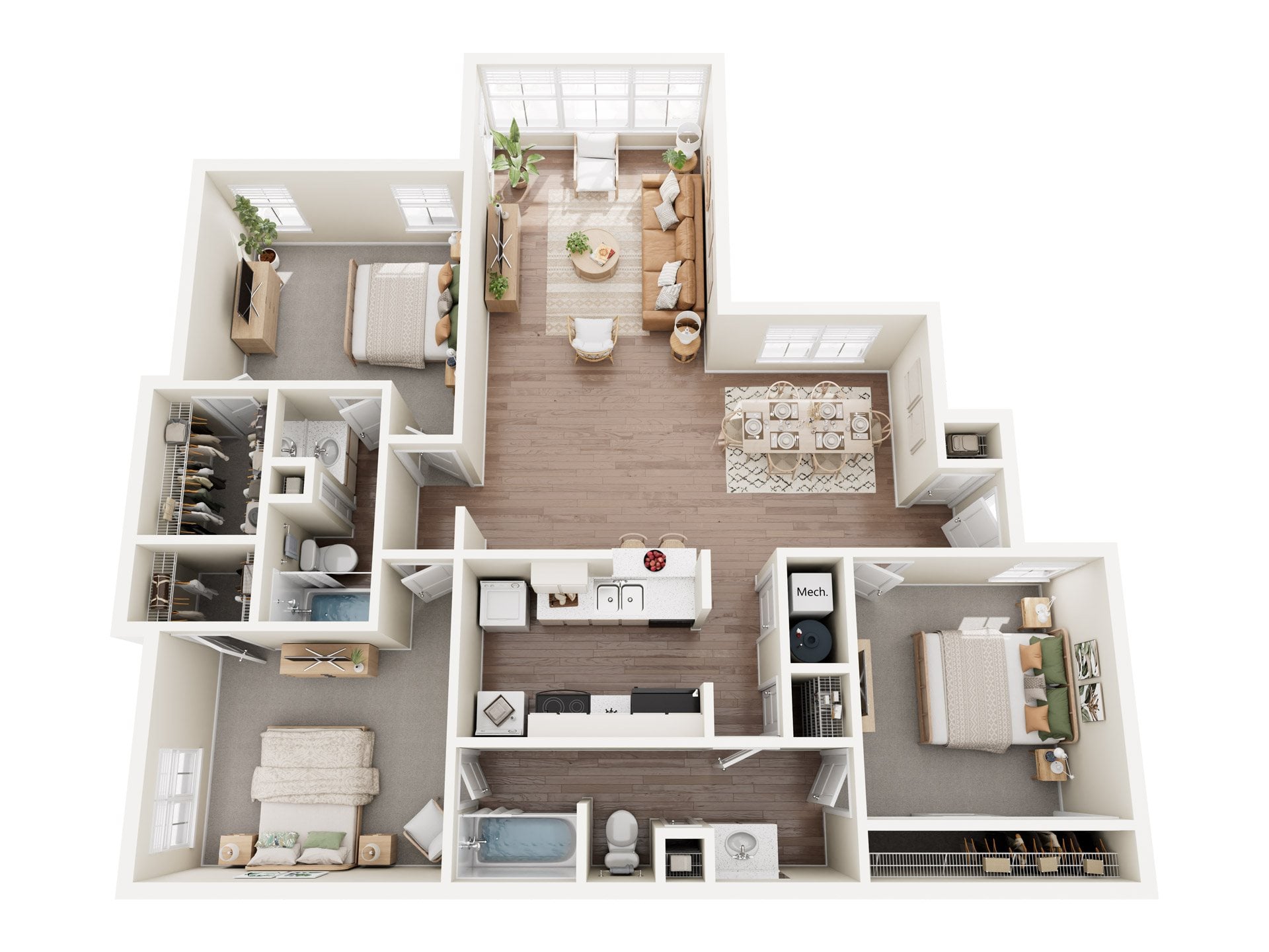 Tulip floor plan